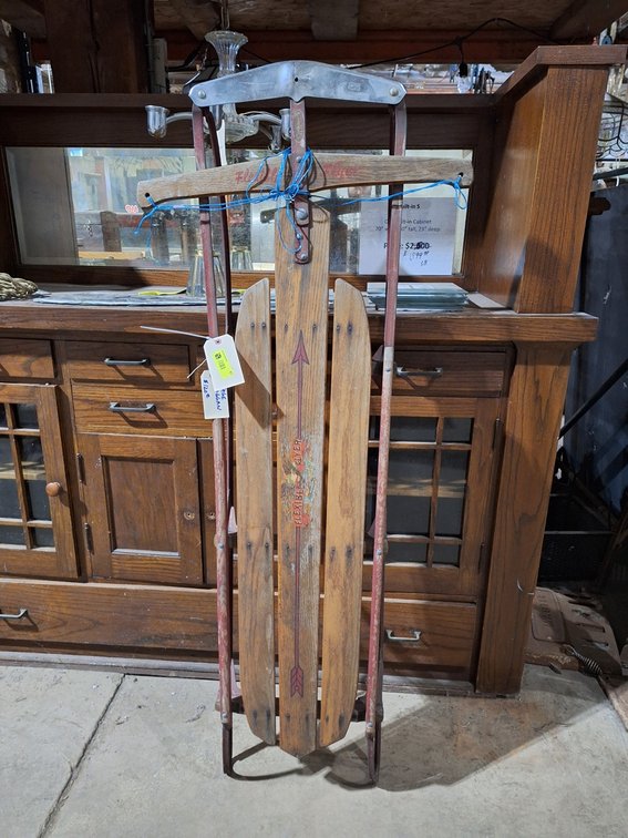 Vintage 60" Flexible Flyer Sled