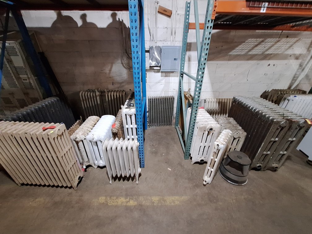 2 Sections of Assorted Radiators, Approx 20 Total
