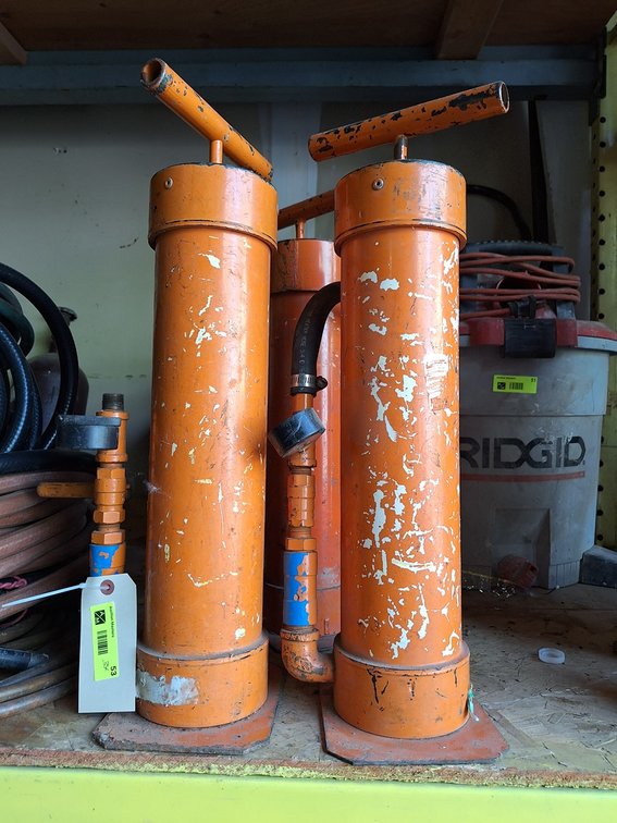 3 Manual Drain Cleaning Pumps