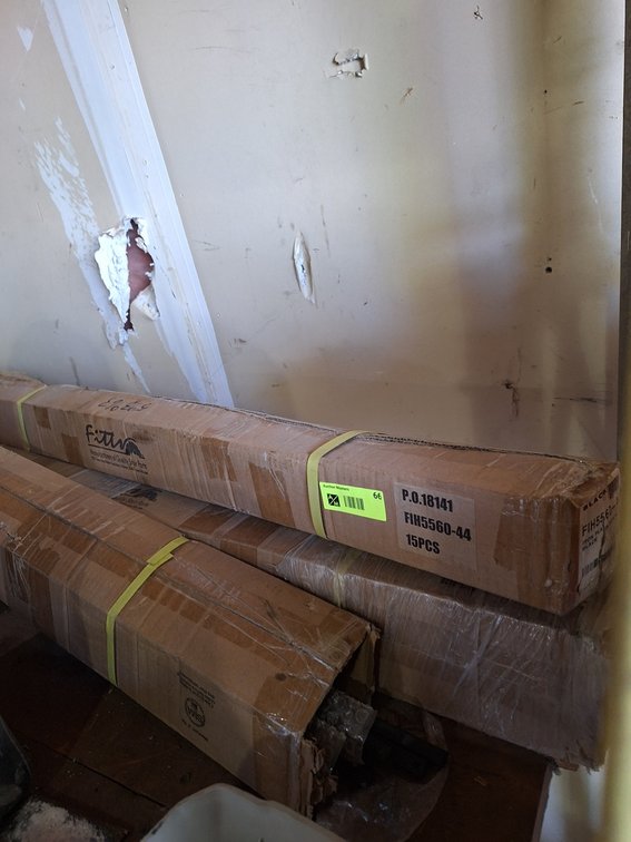 3 Boxes Fitts 44"x1/2" Black Balusters