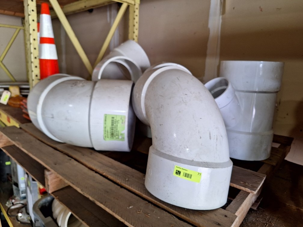 Pallet of Assorted PVC Fittings