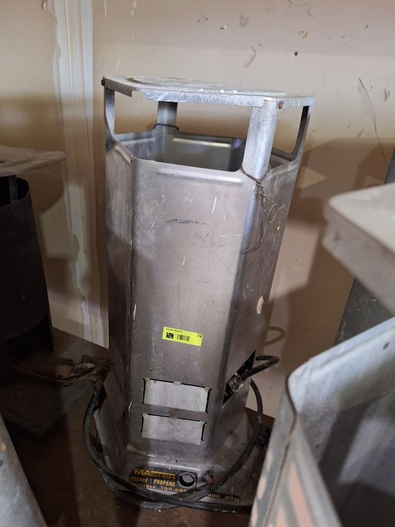 Master TC200V Propane Heater, 100k-200k BTU