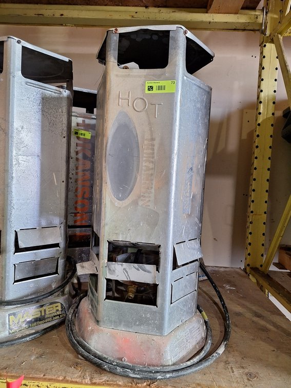 Master TC200V Propane Heater, 100k-200k BTU