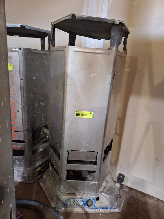 Master TC200V Propane Heater, 100k-200k BTU