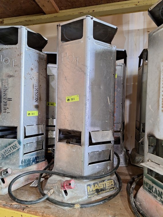 Master TC200V Propane Heater, 100k-200k BTU