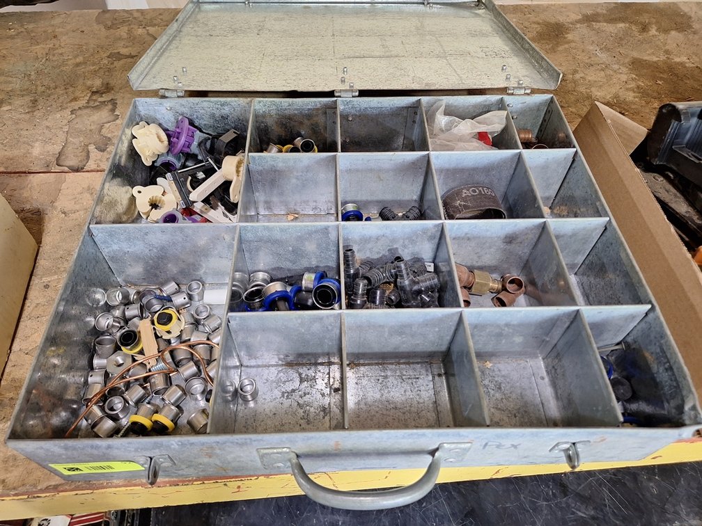 Box of PEX Tube Fittings
