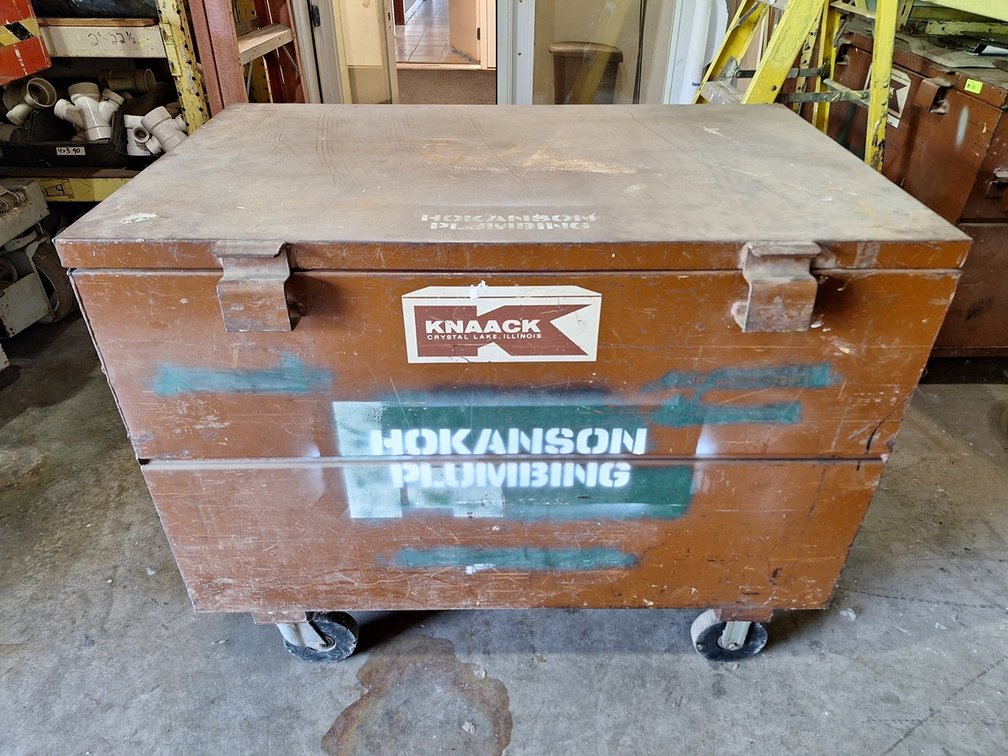 Knaack Metal Gang Box on Wheels, 48"x30"x38"