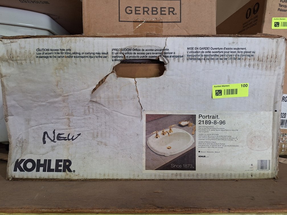 Kohler Portrait 2189-8-96 Sink