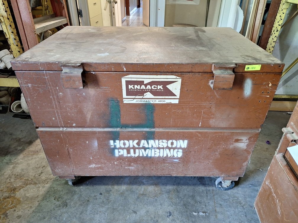 Knaack Metal Gang Box on Wheels, 48"x30"x38"