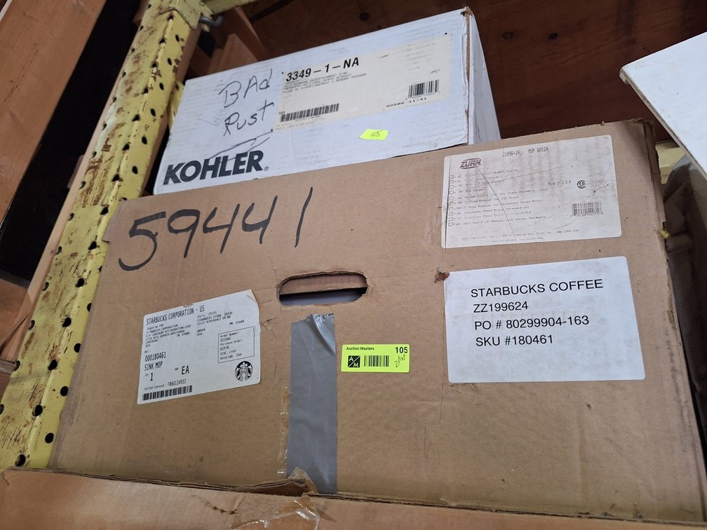 2 Sinks in Boxes