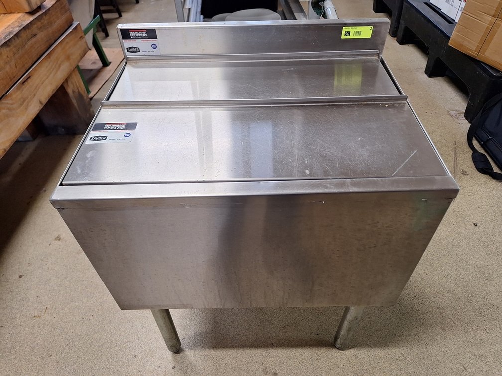 SS Underbar Ice Bin, 24"x18.5"