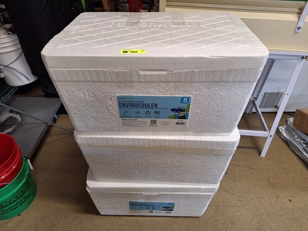 3 Envirocooler 48 Can Coolers