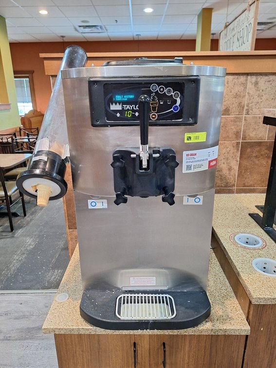 Taylor Crown Ice Cream Machine, Model C708-27, Serial M5087009, 208-230V, 1 PH