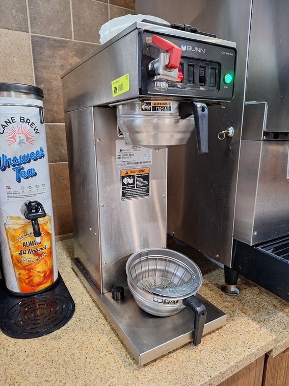 Bunn Coffee Machine, Model CWTF15-APS, 120V