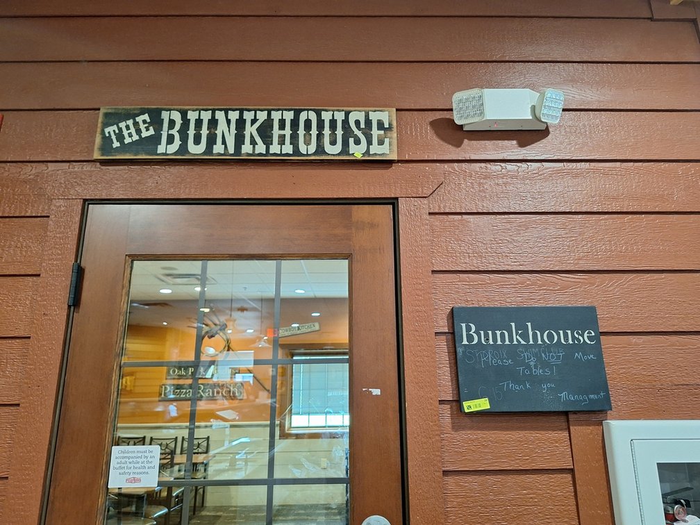 2 Bunkhouse Signs