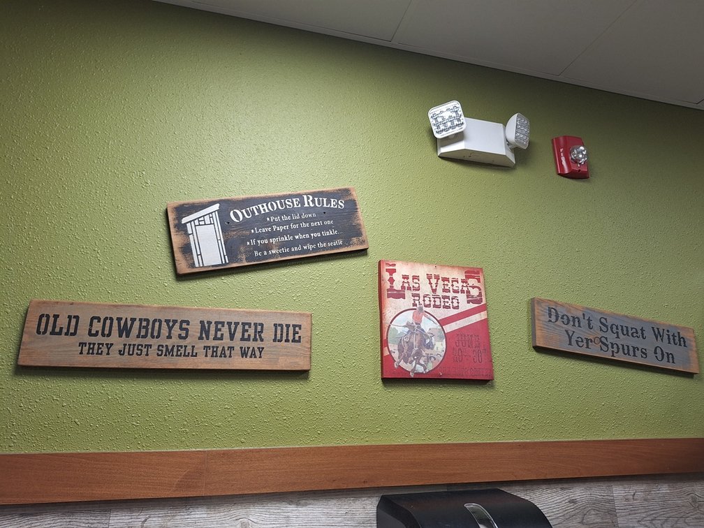 Assorted Decor/Signs in Room