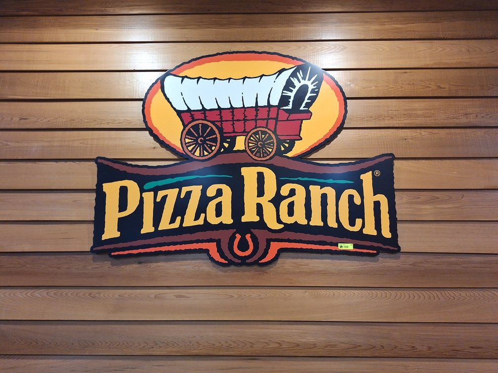 Pizza Ranch Sign, 56"x41"