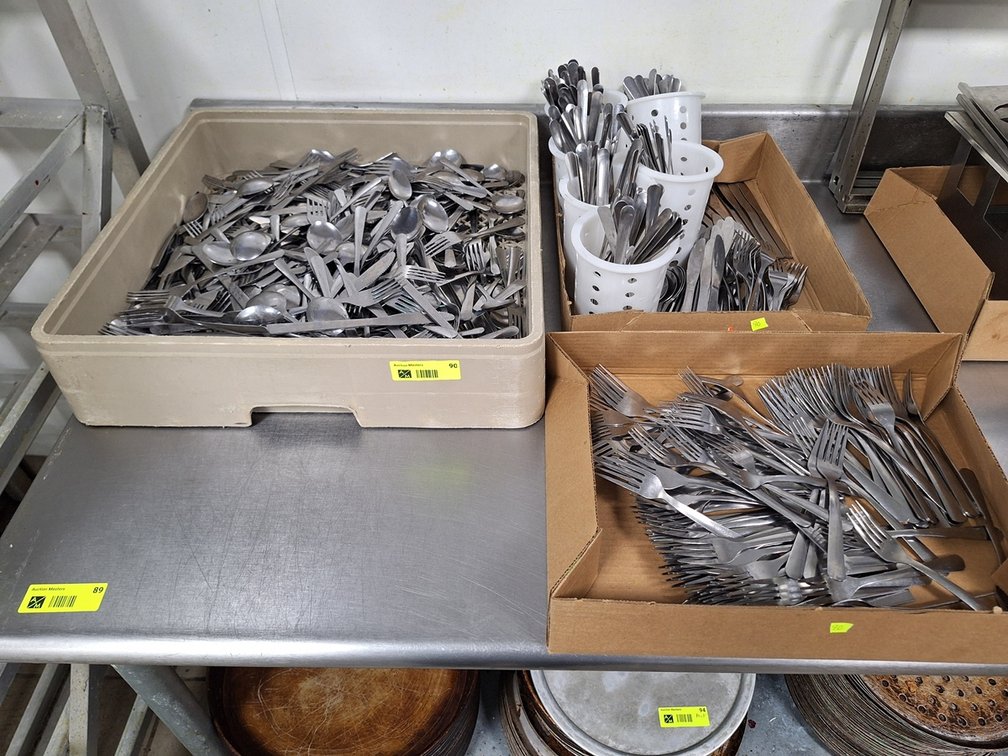 Assorted Silverware: Knives, Forks and Spoons
