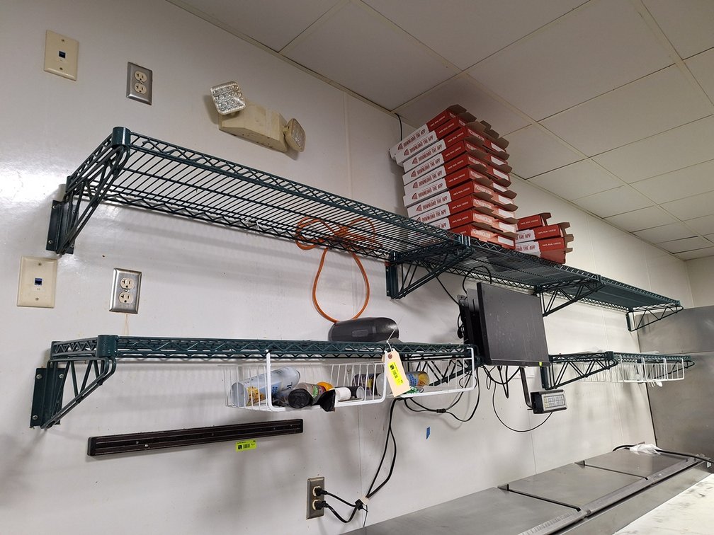 5 Wire Wall Shelves