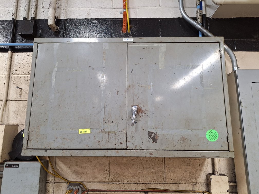 Wall Mount Metal Cabinet, 48"x14"x29"