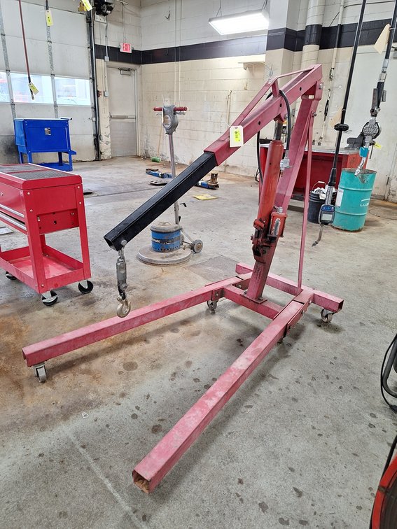 2 Ton Engine Hoist on Wheels