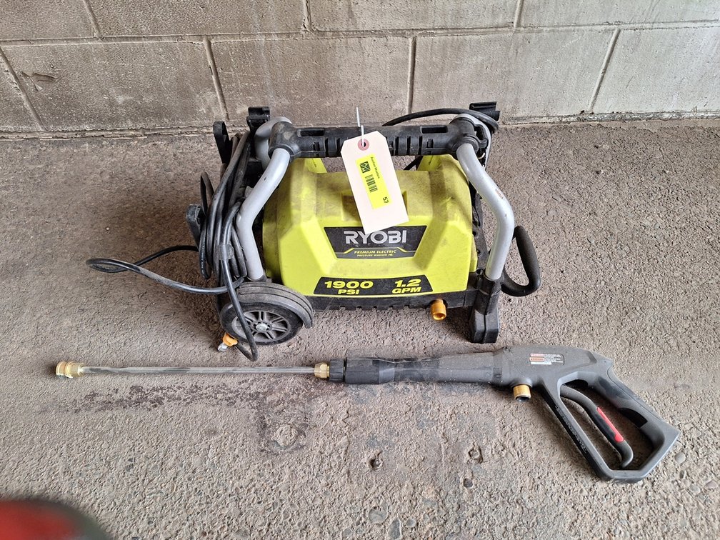 Ryobi 1900 PSI Electric Pressure Washer