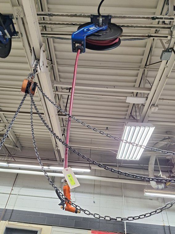 Graco Water Hose Reel with Hose and Nozzle