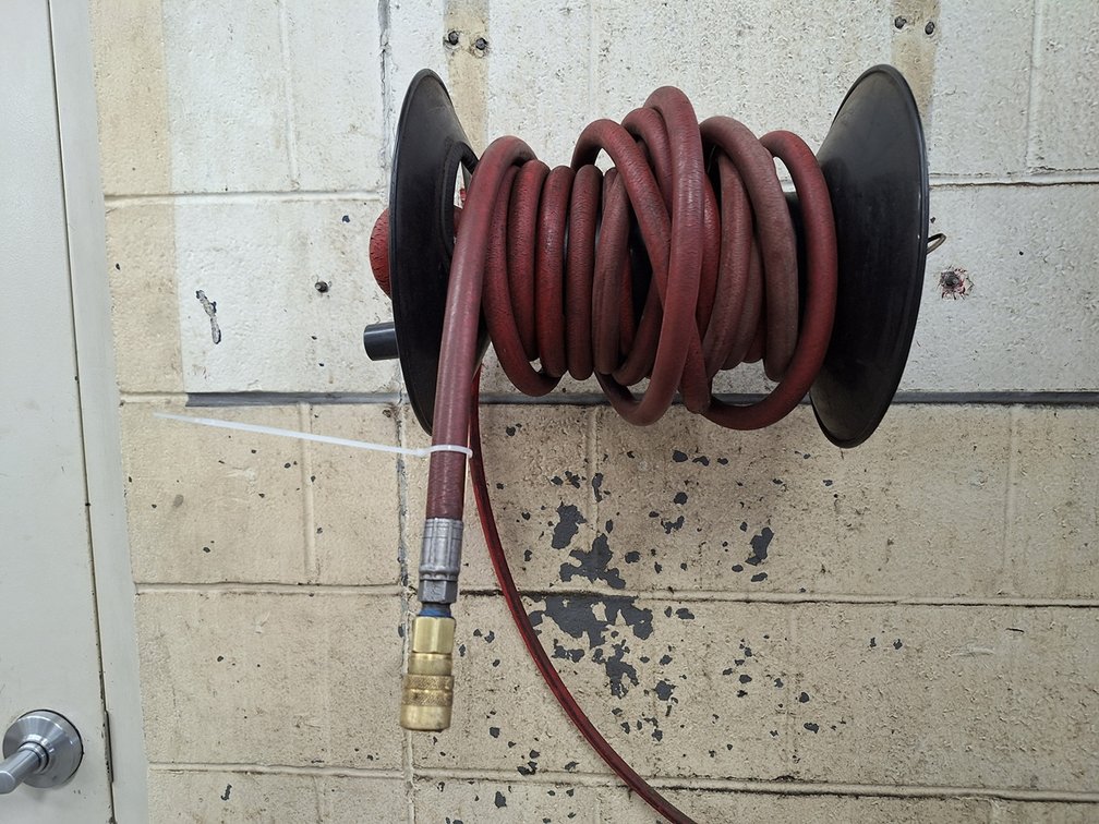 Ironton Air Hose Reel with Hose