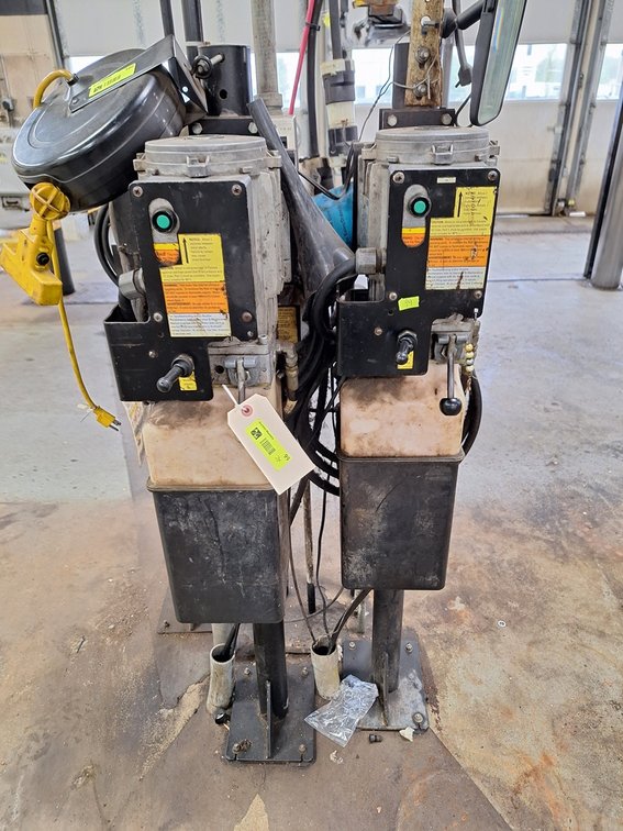 2 GHS/Rotary Hydraulic Lift Motors, 2 HP, 208-230V, 1 PH