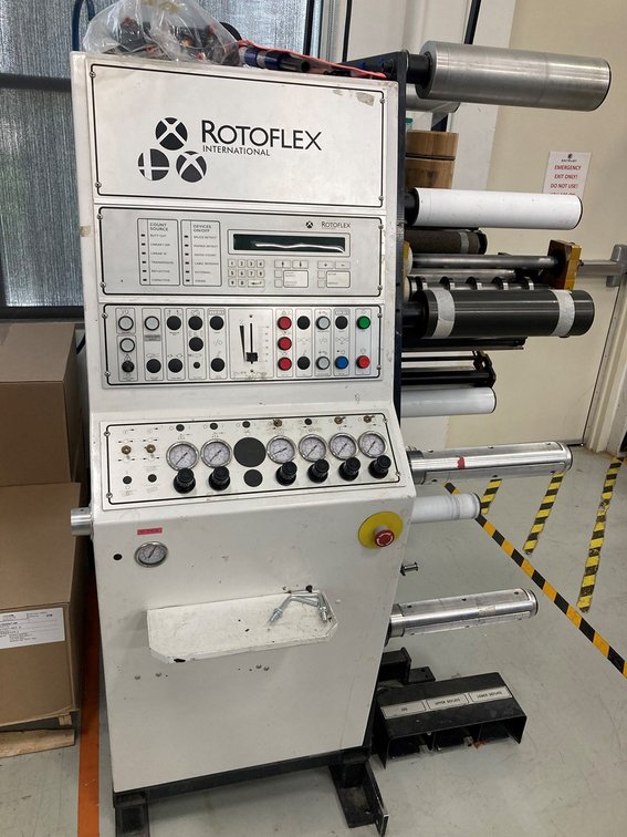 Rotoflex 13" Rewinder Model VSI 330, MFG Year 2003, Serial Number VSI 2563, 230V, 1PH