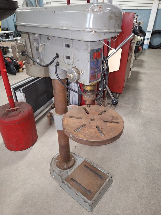 PM Heavy Duty Electric 5-Speed Drill Press, Model DP-13RB, 23"x10"x30"