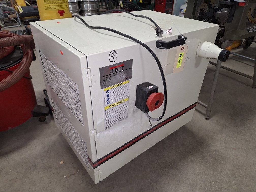 Jet JDC-500 Metal Electric Dust Collector, 115V, Model JDC-500, Serial 1306235, 31"x21"x29"