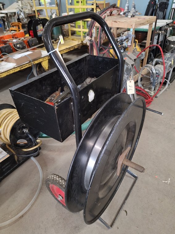 Banding Cart with Tools, 24"x24"x38"