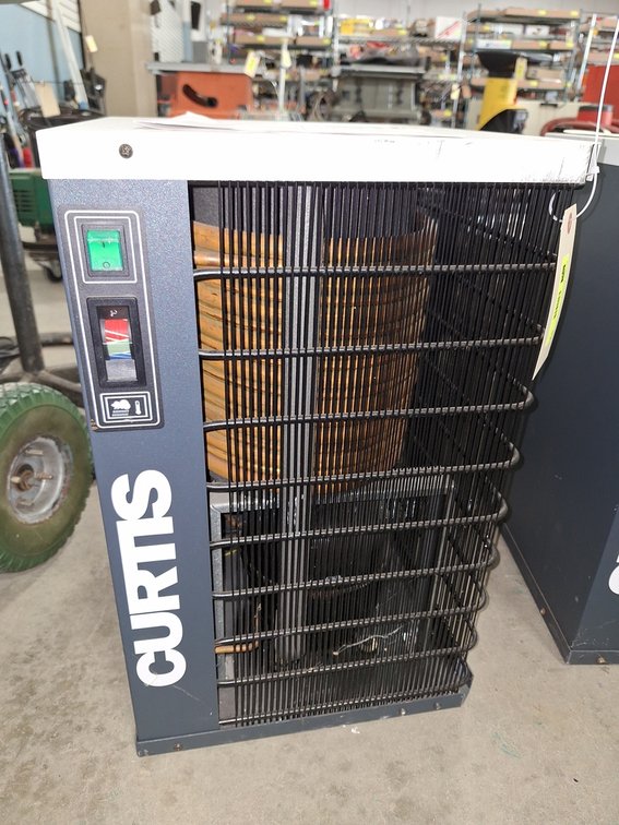 Curtis Refrigerated Compressed Air Dryer, Model CR25, 115V, 21"x14"x23"