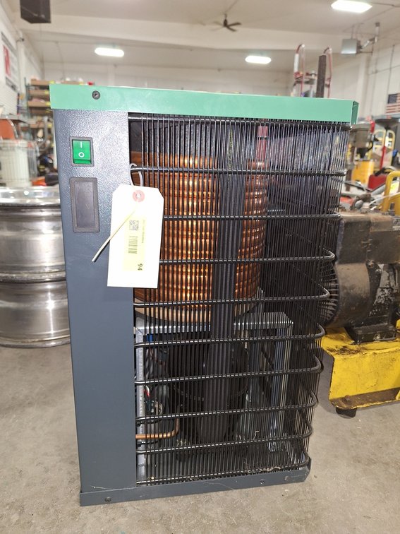 Curtis Refrigerated Compressed Air Dryer, Model CR25, 115V, 21"x14"x23"