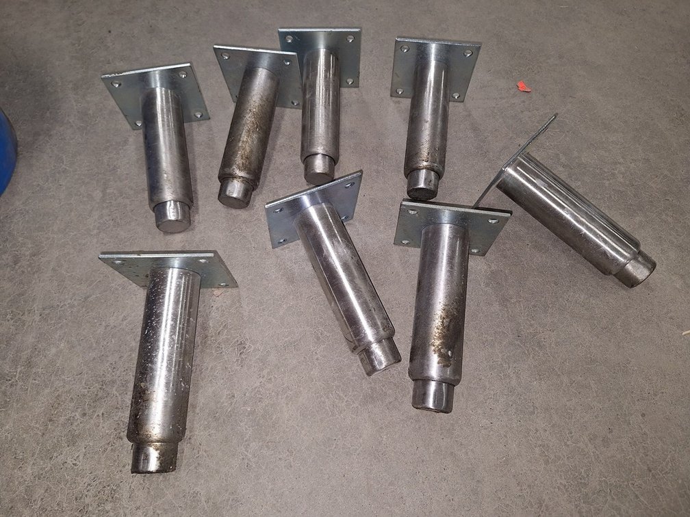 Assorted SS Leveling Legs