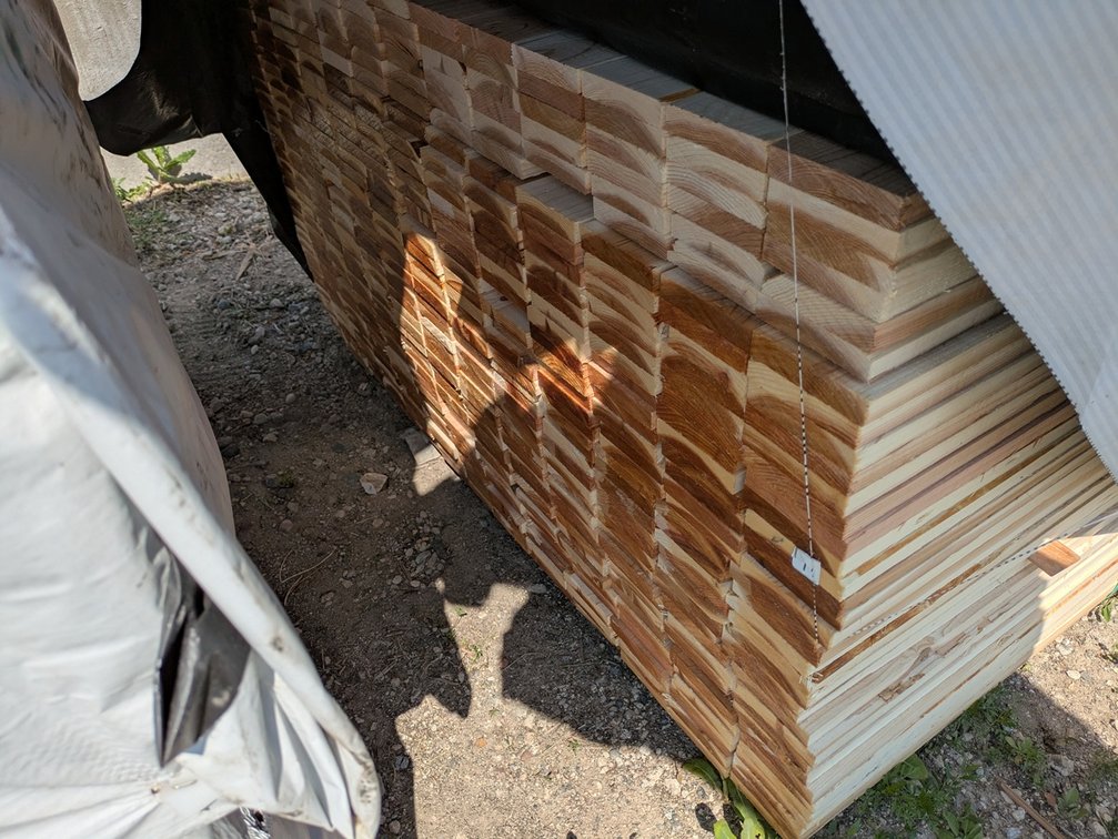Cedar Fence BTR, 1x4, 6' lengths, 468 pieces, 2808 linear ft