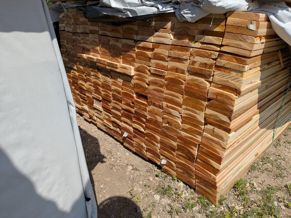 Cedar Fence, 1x4, 468 pieces, 6' lengths, 2808 linear ft