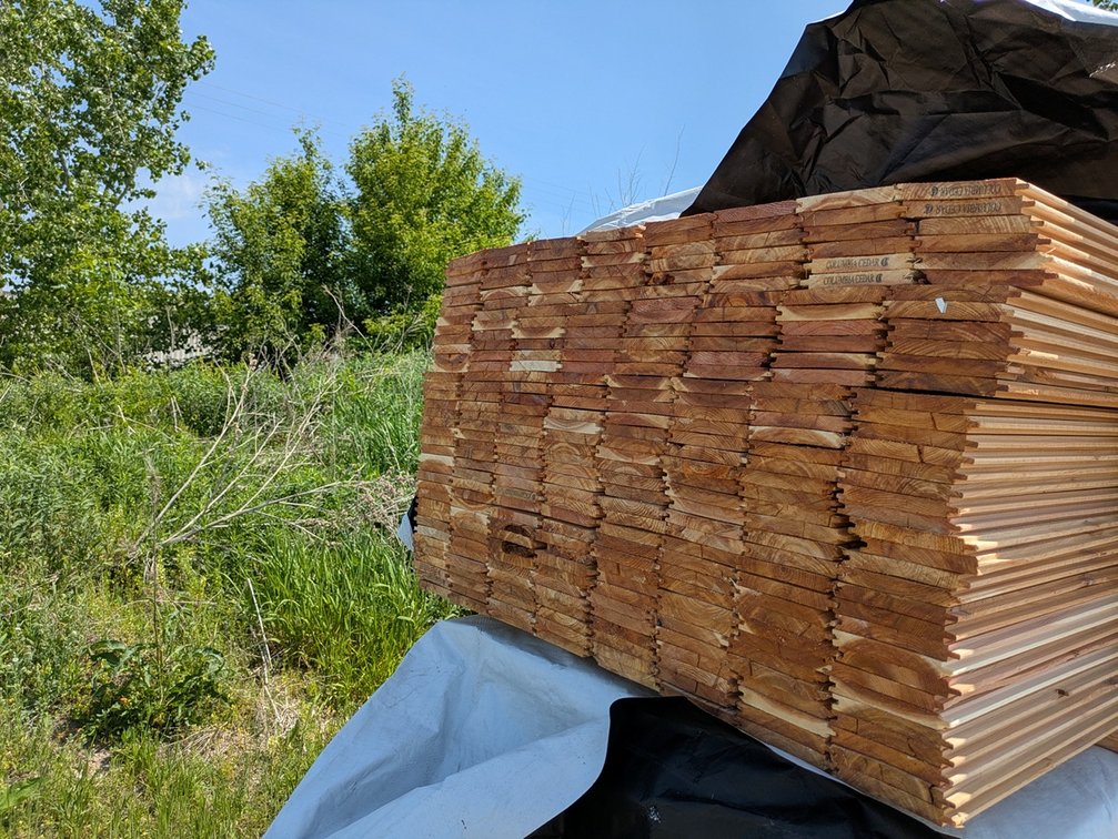 Cedar Fence, 1x6, 288 pieces, 8' lengths, 1728 linear ft