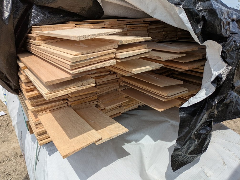 Hemlock Kiln Dried Bevel Siding, OUTS Grade, 1x6, 380 - 6' lengths, 67 - 7' lengths, 2946 linear ft, 1115 sq ft