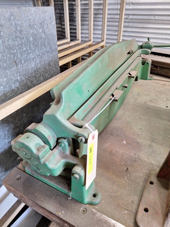 Metal Bending Tool, 30.5"W