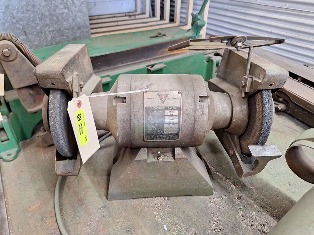 Chicago Power Tools Bench Grinder