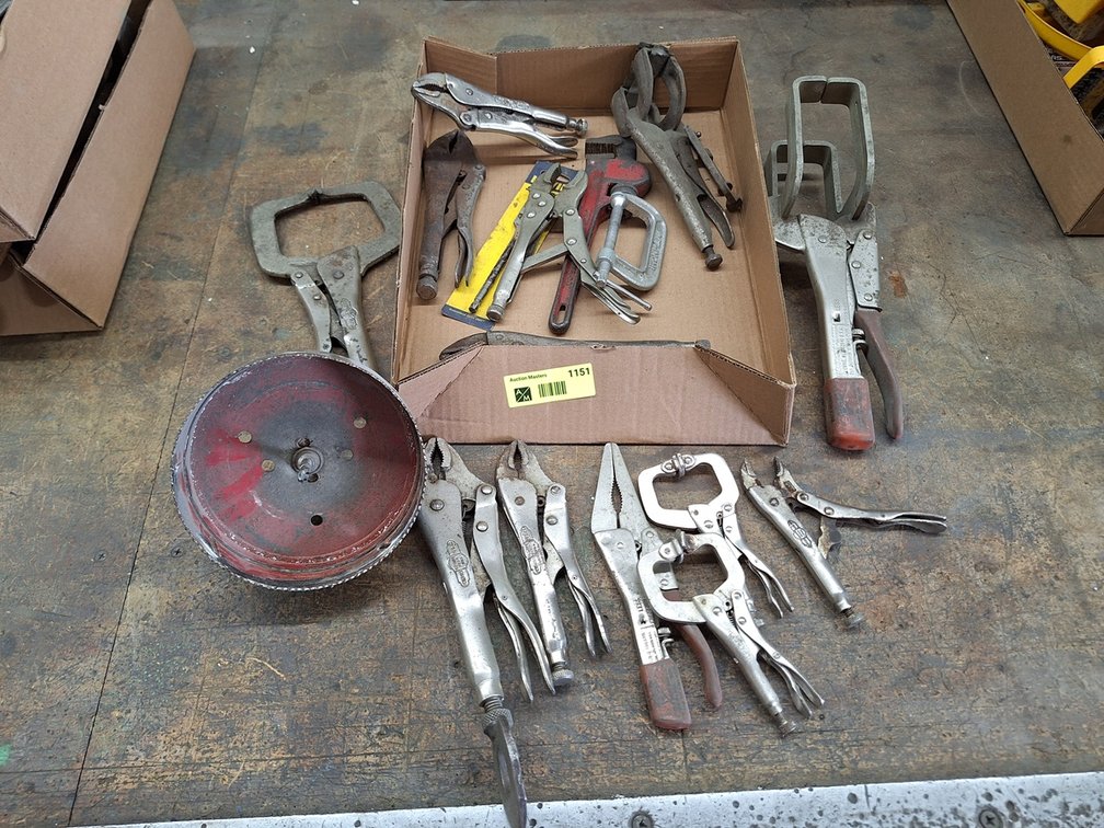 Assorted Clamps, Vise Grips