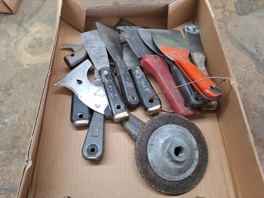 Assorted Scrapers, More