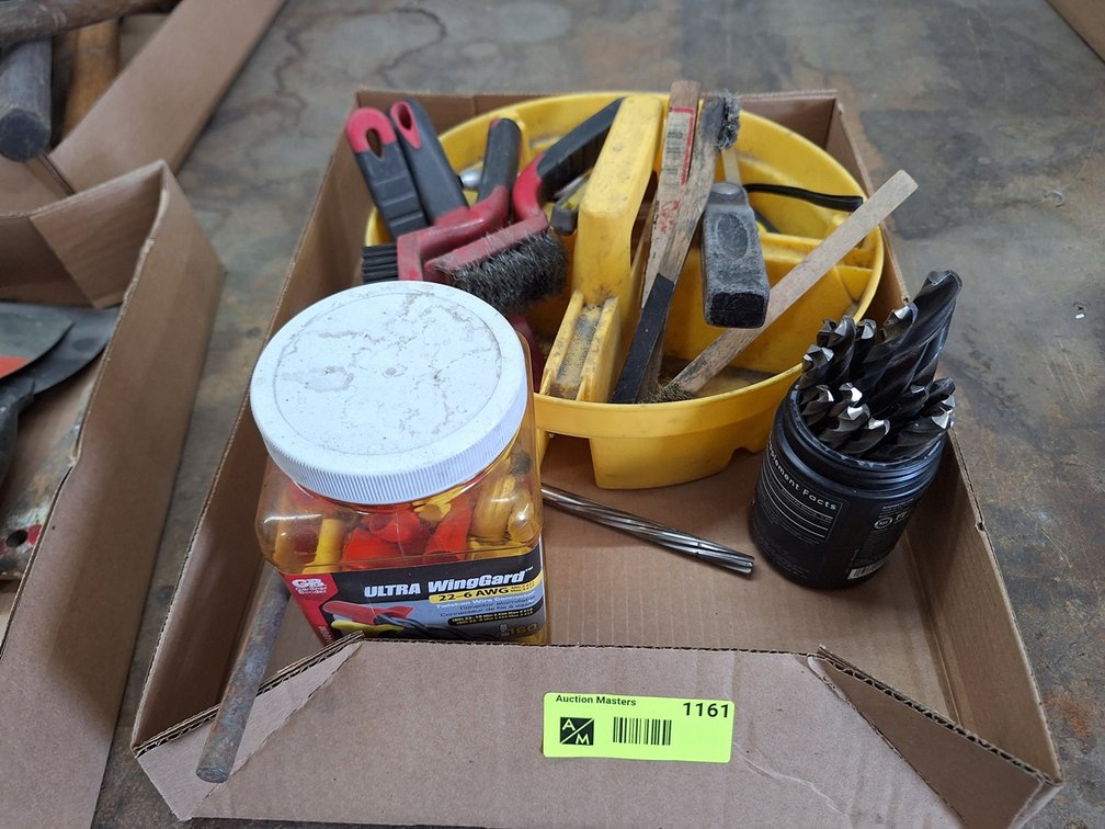 Assorted Brushes, Wire Nuts, More