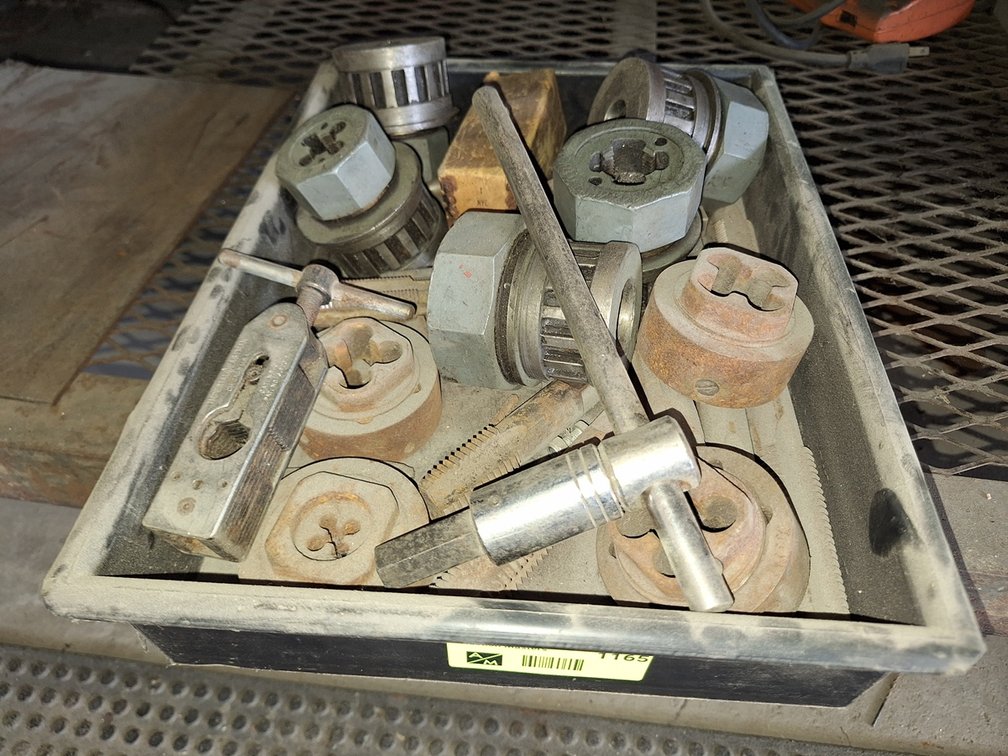 Assorted Tap and Die Tools
