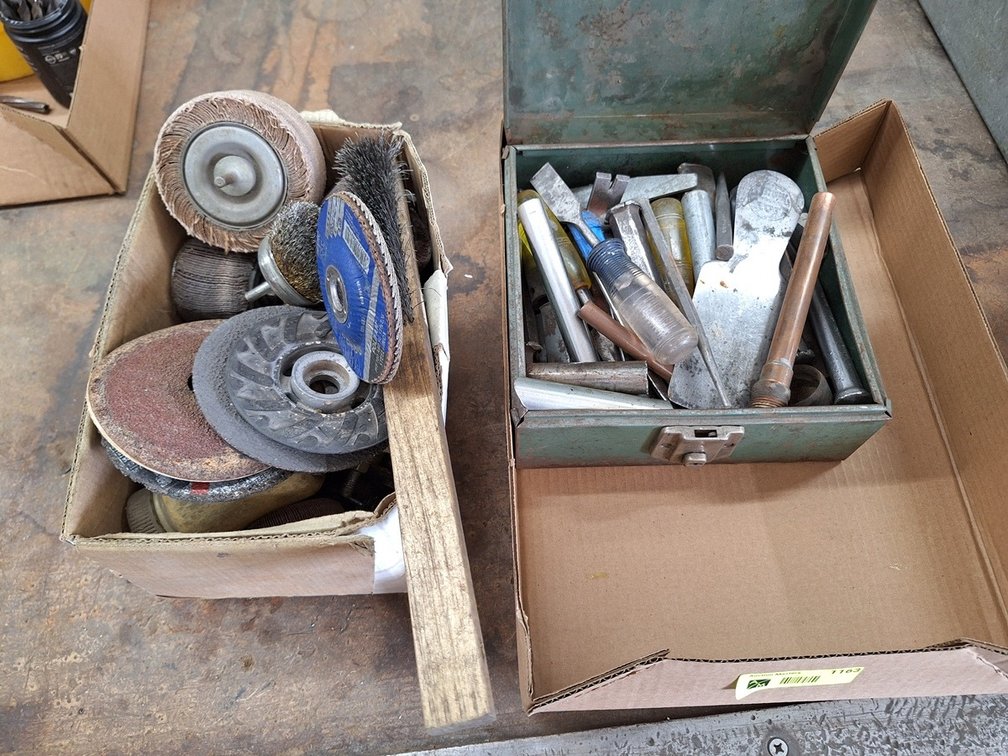 Assorted Sanding Discs, More