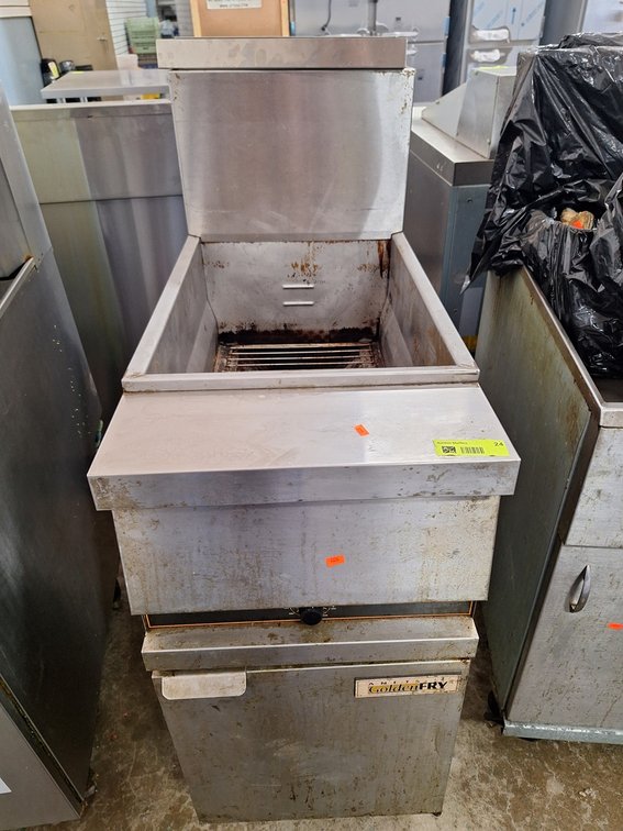 Anets SS Golden Fry Deep Fryer, 30"x15.5"x45"