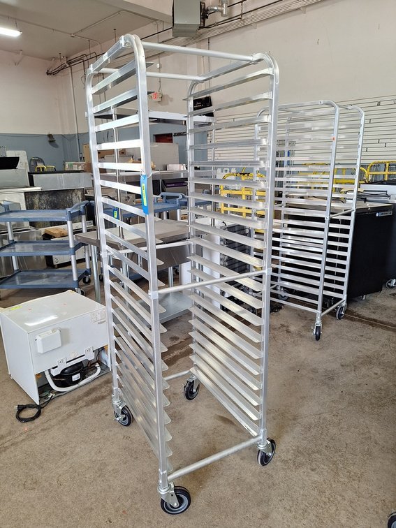 Aluminum Sheet Pans Speed Rack, 26"x20"x69"