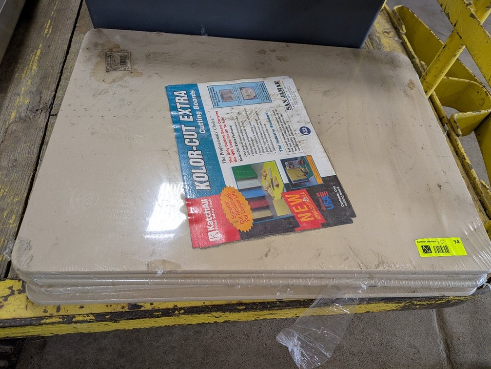 5 - NEW Kolor-Cut Extra Cutting Boards, 23.5"x18"